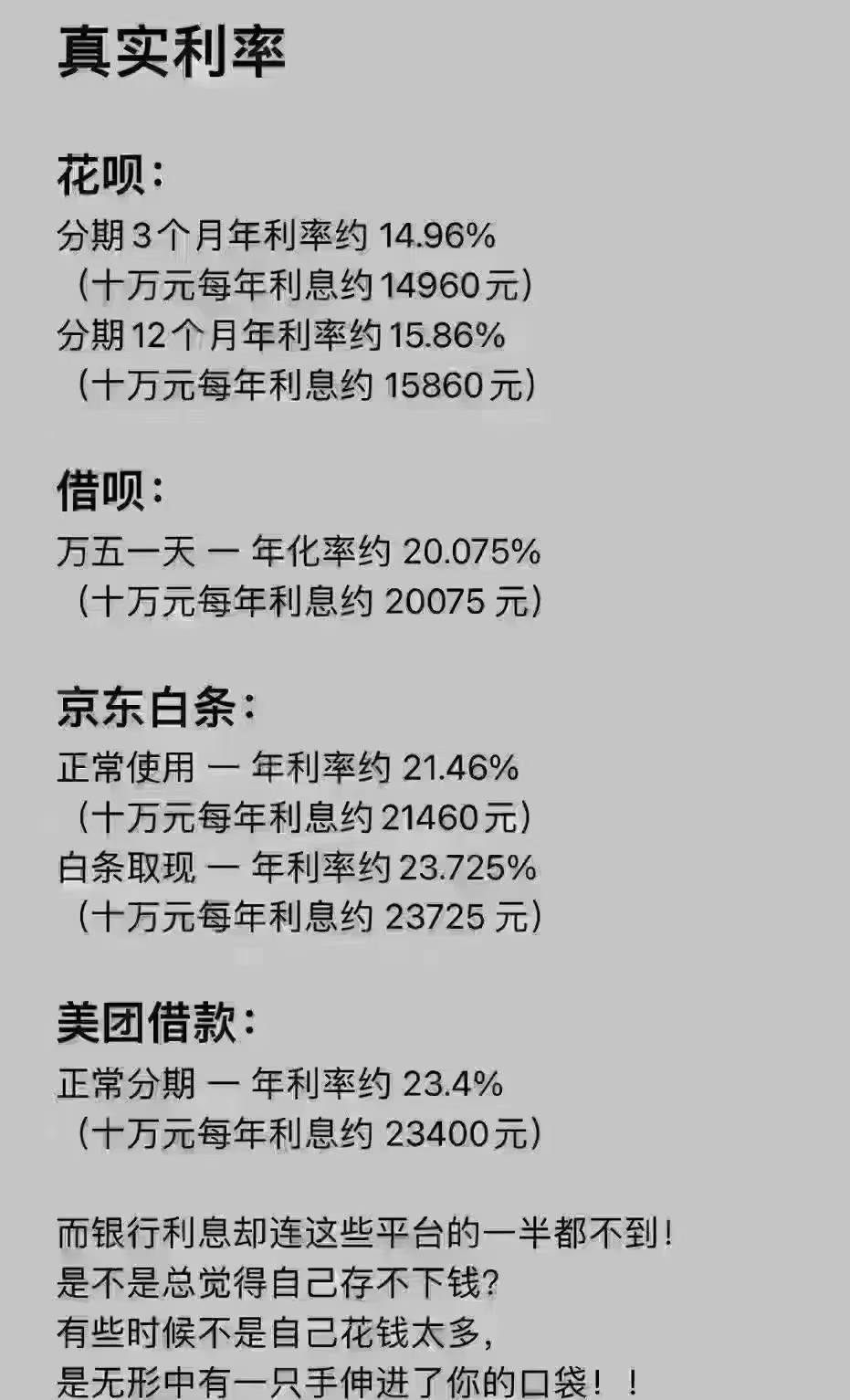 用POS机好，还是用网贷好？给你算笔账你就清楚了！