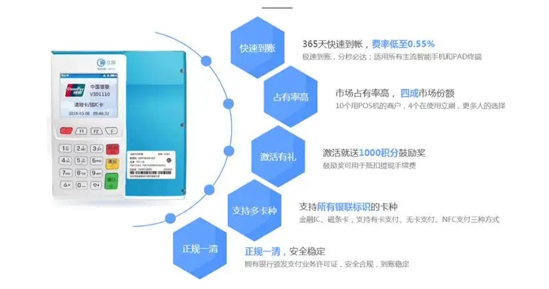 办理立刷POS机，开启你的支付新时代